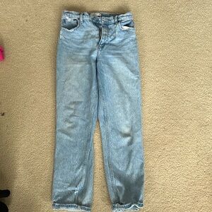 90’s straight ultra high rise jeans
